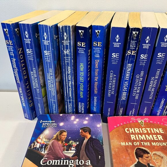 Lot of 21 "Harlequin Special Edition" Paperback Novels - Good condition! - Picture 2 of 7